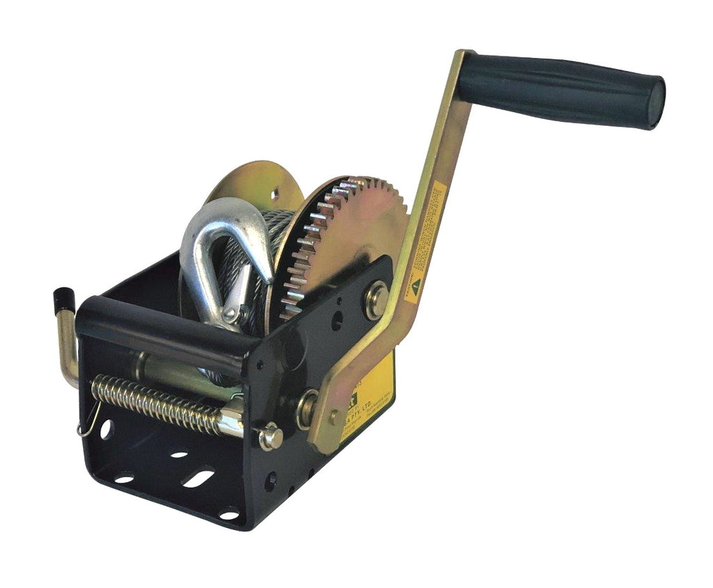 Jarrett Winch 1 Speed 5:1 (700kg) F10216-Cable/Sna