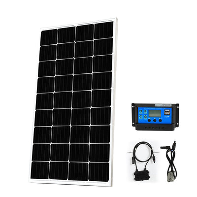 12V 250W Monocrystalline Solar Panel Kit with Controller