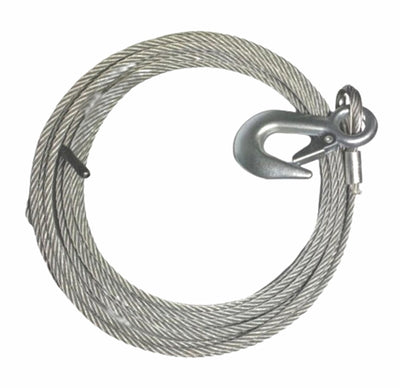 Jarrett Winch Cable 5mm × 7.5m with Snap Hook
