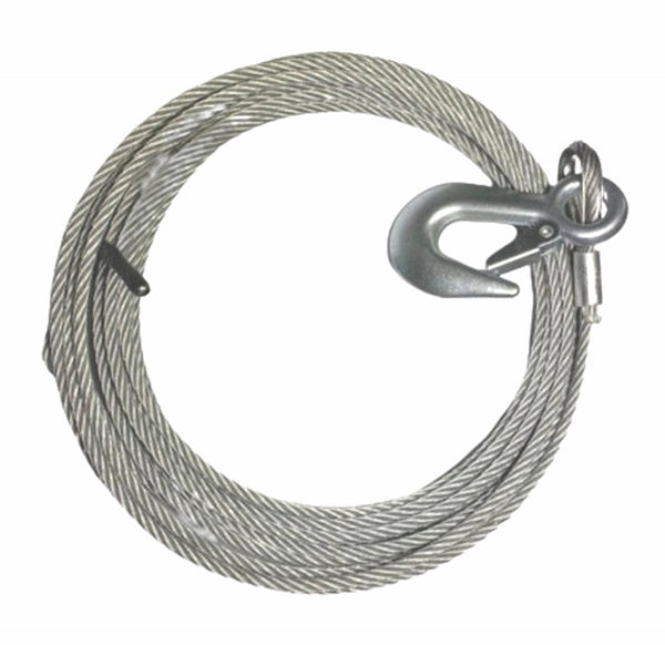 Jarrett Winch Cable 6mm × 15m with Snap Hook