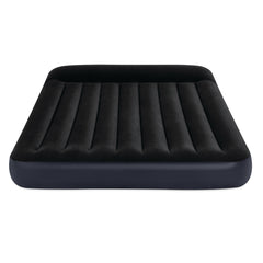 Intex Queen Pillow Rest Classic Airbed W/ Fiber-Tech