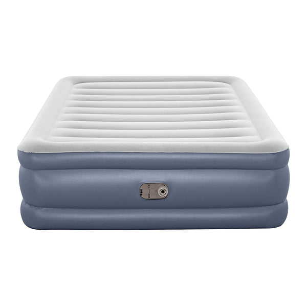 Bestway 203 x 152 x 51cm Tritech Air Mattress Queen Built-in AC Pump