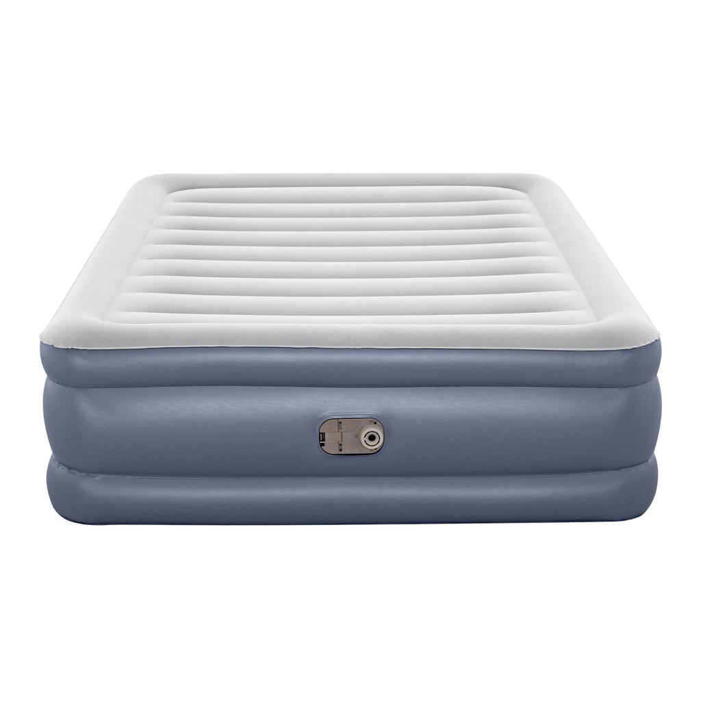 Bestway 203 x 152 x 51cm Tritech Air Mattress Queen Built-in AC Pump