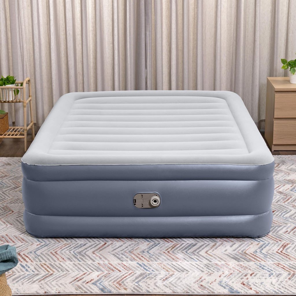 Bestway 203 x 152 x 51cm Tritech Air Mattress Queen Built-in AC Pump