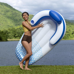 Hydro-Force Indigo Wave Inflatable Lounge 191 x 107cm