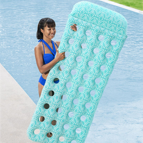 H2OGO! Comfort Plush Floating Mat 1.98m x 74cm