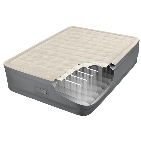 Intex Queen Premaire II Elevated Airbed W/ Fiber-Tech