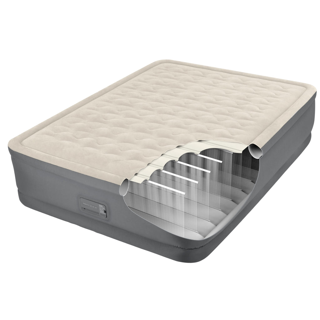 Intex Queen Premaire II Elevated Airbed W/ Fiber-Tech
