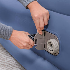Bestway 203 x 193 x 56cm Tritech Air Mattress King Built-in AC Pump
