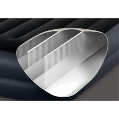 Intex Queen Pillow Rest Raised Airbed W/ Fiber-Tech