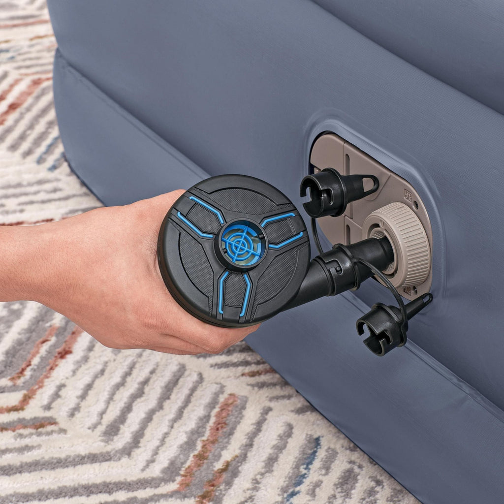 Bestway 203 x 152 x 51cm Tritech Air Mattress Queen Built-in AC Pump