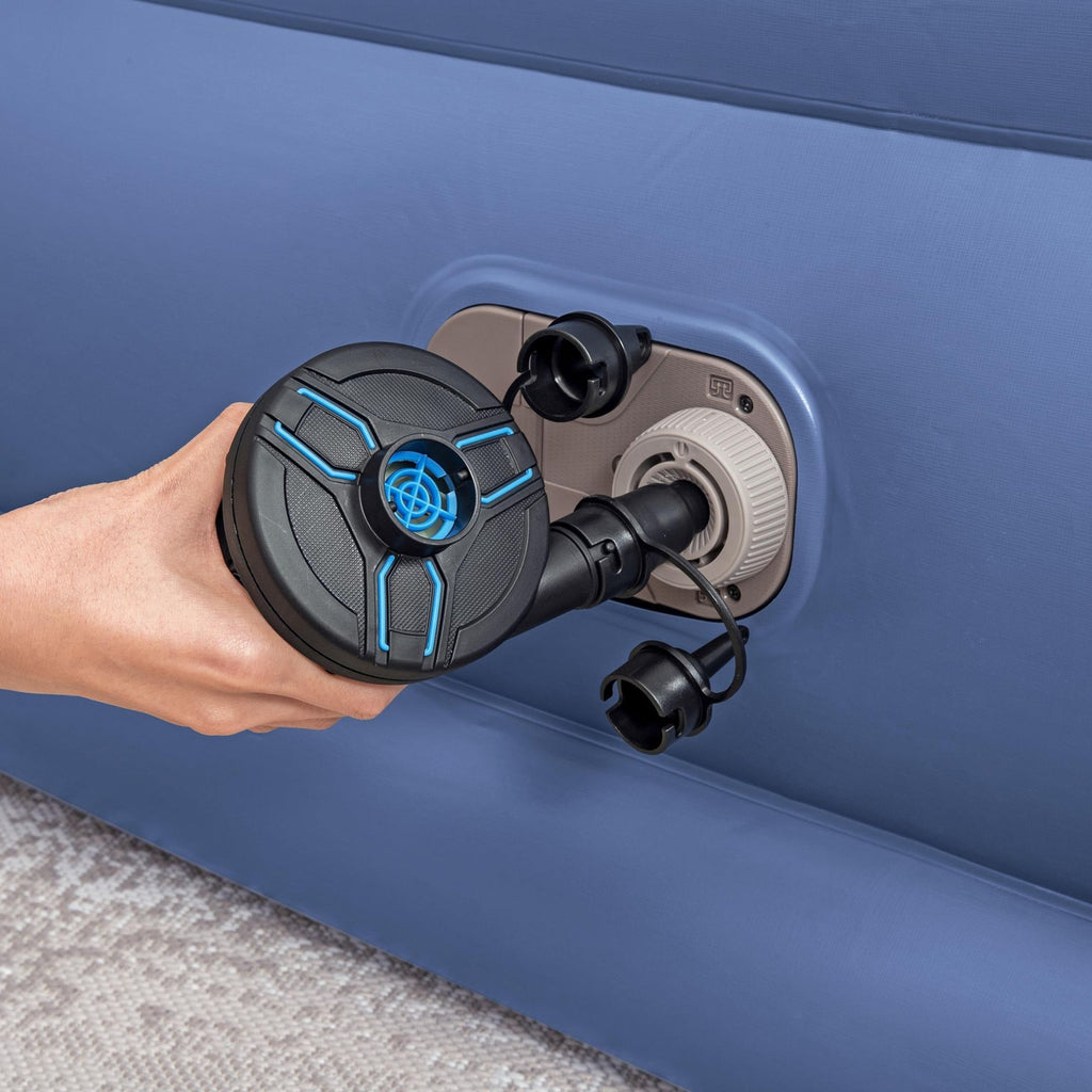 Bestway 203 x 193 x 56cm Tritech Air Mattress King Built-in AC Pump