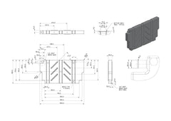 45 Litre Poly Water Tank Vertical or Flat