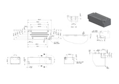 58 Litre Rectangular Poly Diesel Tank