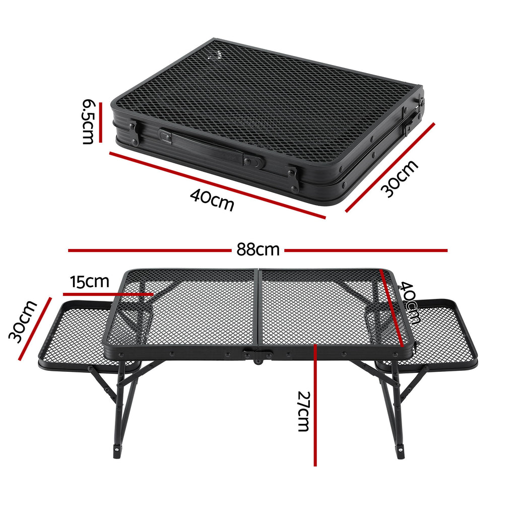 Weisshorn Folding Mesh Camp Table