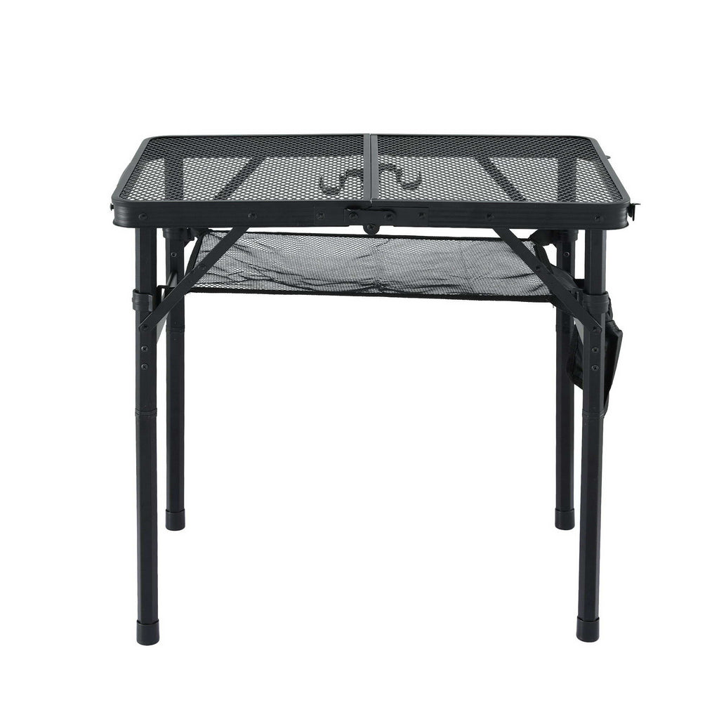 Gardeon Folding Camp BBQ Table 60 x 40cm - Steel Mesh