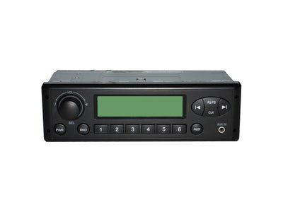 Zylux 24 Volt AM/FM Stereo with AUX - Shallow Mount