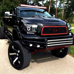 31inch 198W Cree Led Light Bar Spot Flood Light 4x4 Offroad Work Ute Atv 12v 24v