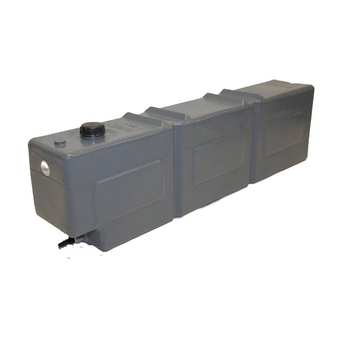 55 Litre Rectangle Vertical Poly Water Tank - Premium Camping Gear for ...