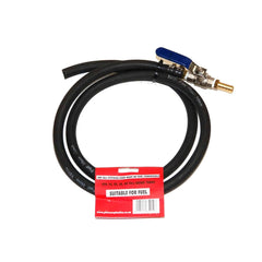 Poly Diesel Tank 1.5M 10mm Fuel Hose Kit with Stainless Steel Ball Valve