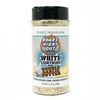 Boars Night Out White Lightning Double Garlic Butter Rub (346g)