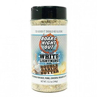Boars Night Out White Lightning Double Garlic Butter Rub (346g)