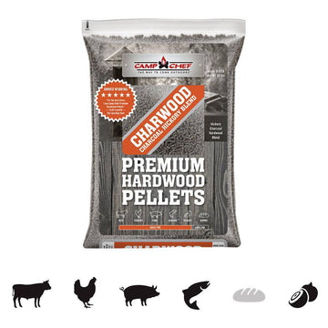 Camp Chef Charwood Charcoal Hickory Pellets (9.07KG)