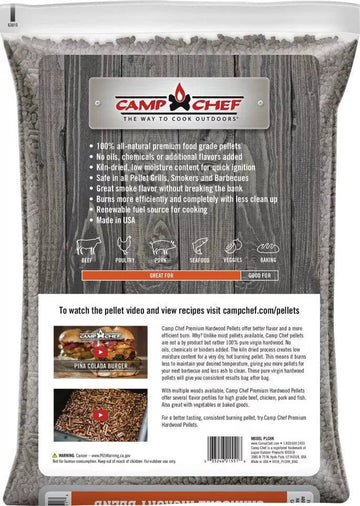 Camp Chef Charwood Charcoal Hickory Pellets (9.07KG)