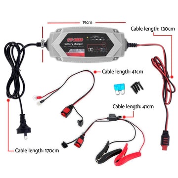 CT-3800 High-Performance 3.5A Battery Charger
