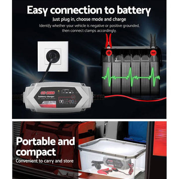 CT-3800 High-Performance 3.5A Battery Charger