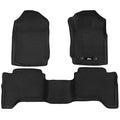 Weisshorn Car Floor Mats Rubber Fits Mazda BT50 Dual Crew Cab 2012-2021 3D BT-50
