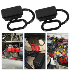 4 x Dust Cap Black Anderson Plug Cover Style Connectors 50AMP Battery Caravan