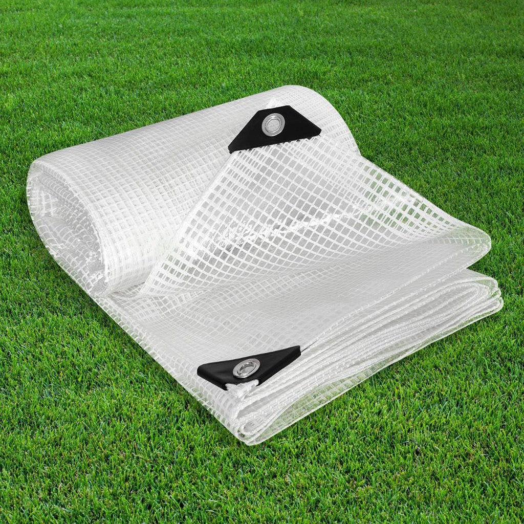 Manan Tarp Tarpaulin 200GSM Camping Heavy Duty Tent Waterproof Cover 2.75mx3.65m