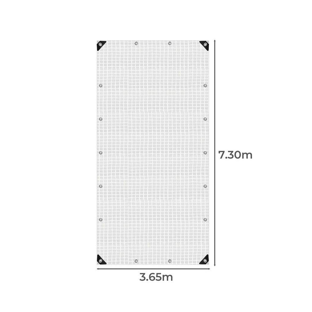 Manan Tarp Tarpaulin 200GSM Camping Heavy Duty Tent Waterproof Cover 3.65mx7.3m
