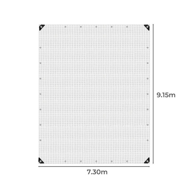 Manan Tarp Tarpaulin 200GSM Camping Heavy Duty Tent Waterproof Cover 7.3mx9.15m