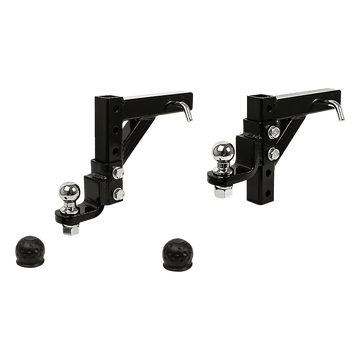 Adjustable Tow Bar Tongue Hitch 50mm Ball Towbar Drop Trailer Caravan 4WD