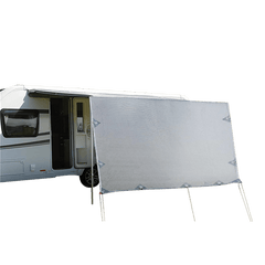 Pop Top Caravan Privacy Screen Sun Shade Side Extension 2.1 x 1.8m