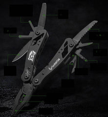 All in one Steel Multitool Camping tool Folding Pliers / multi tool pocket knife