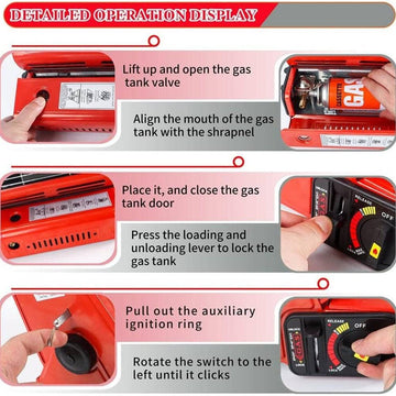 Portable Butane Gas Heater for Camping, Hiking and Outdoor Use