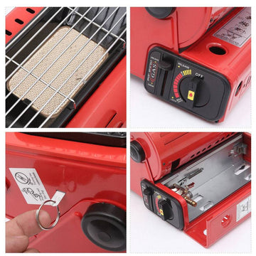 Portable Butane Gas Heater for Camping, Hiking and Outdoor Use