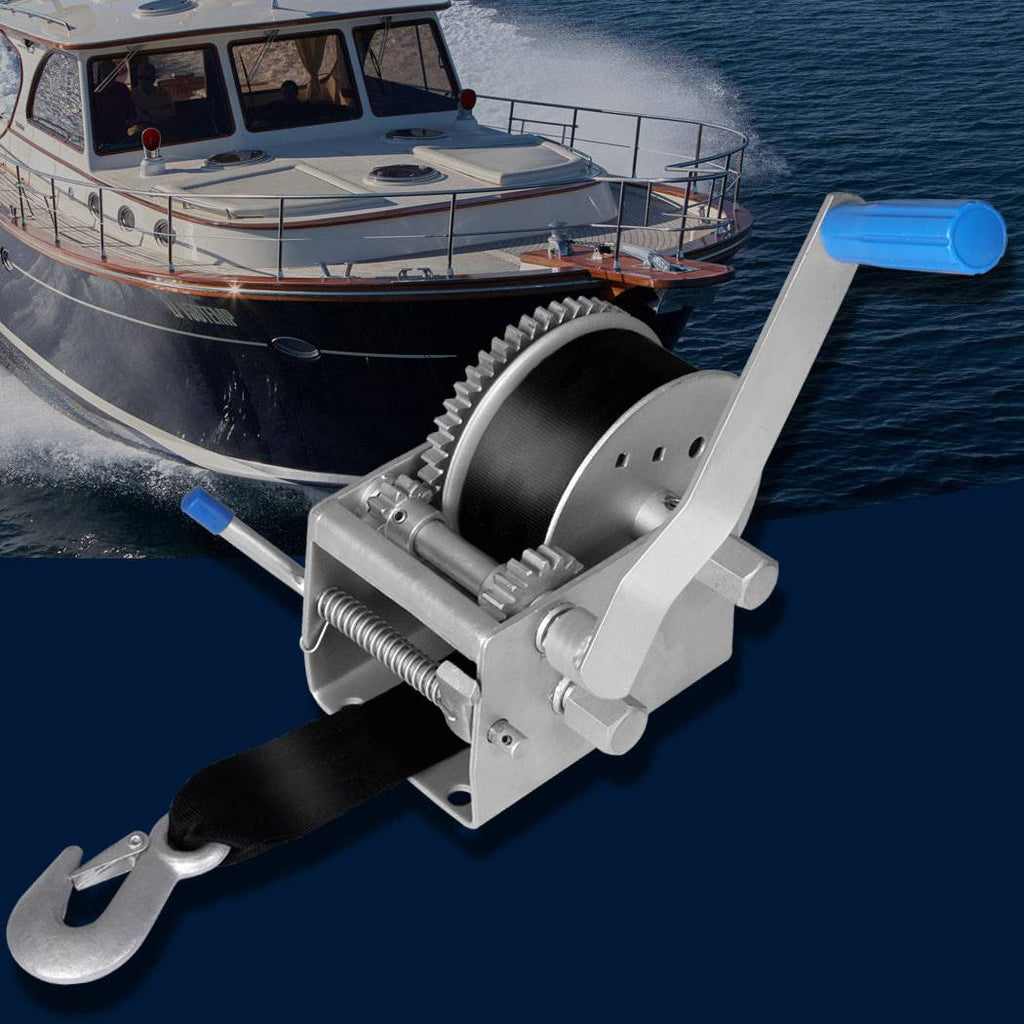 3000kgs Hand Winch 3 Speed with Webbing Strap