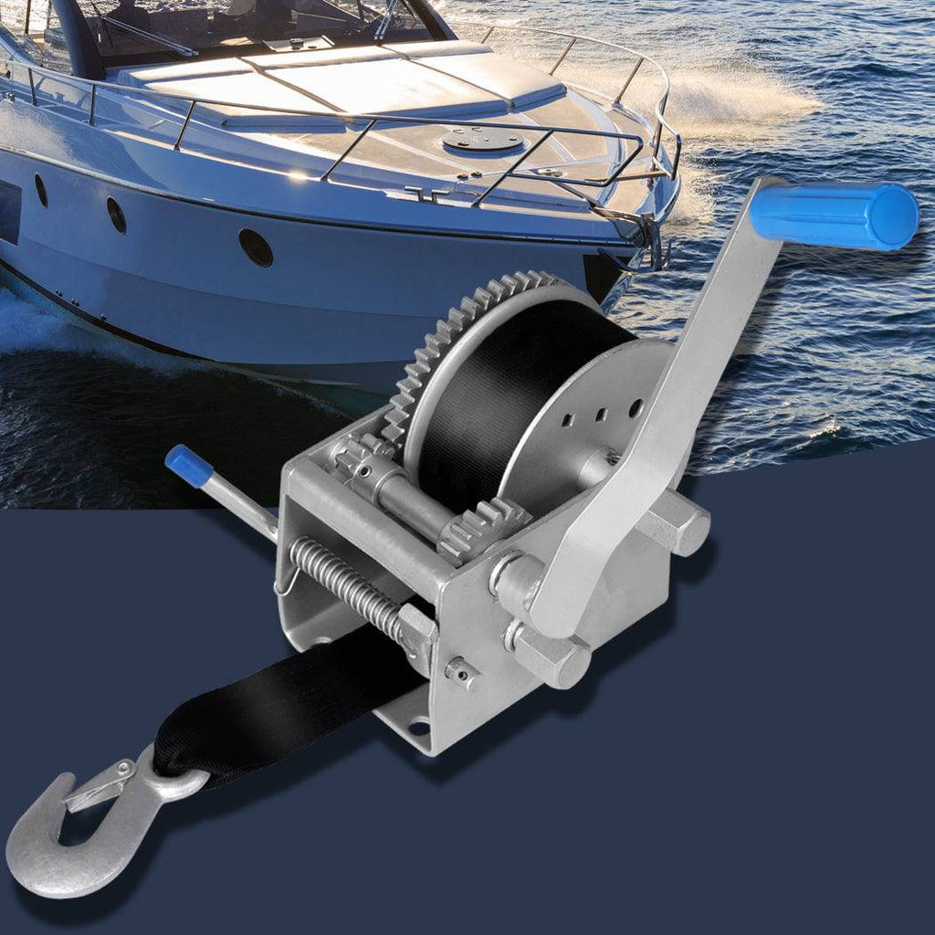 3000kgs Hand Winch 3 Speed with Webbing Strap