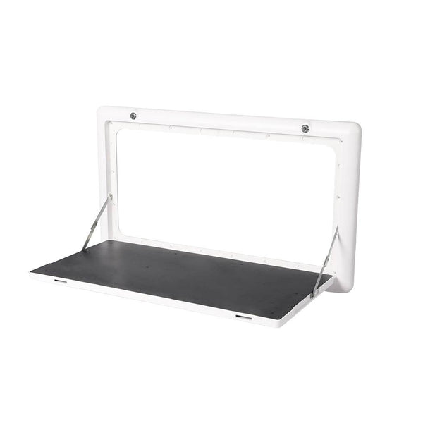 Caravan Folding Table Picnic Camping White Foldable Desk 800x450mm Motorhome RV