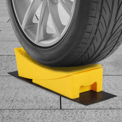 Caravan Levelling Ramps Wheel Chocks Kit RV Trailer Withstand 13600KG Skid Pad