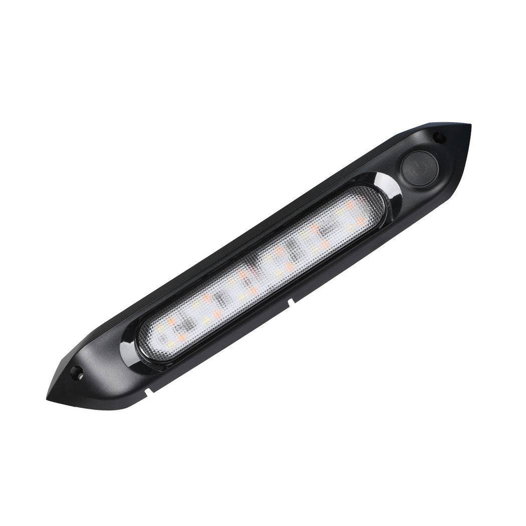 Dual LED Awning Light 12V/24V Amber IP67 Waterproof Caravan Accessories 287mm