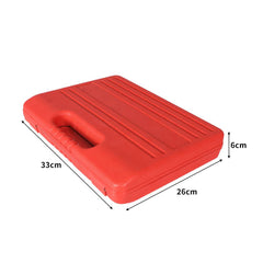 Engine Oil Pressure Tester Gauge Diagnostic Test Tools Automotive 12pcs Red