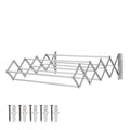 Expanded Clothesline Caravan Pull Out Clothes Airer RV Motorhome Trailer 900mm