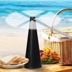 Fly Free Repellent Fan Fly Trap Entertaining Chemical Hook Indoor Outdoor Home