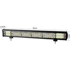 LED Light Bar Work Flood Spot Beam Lamp Offroad Caravan Camping Strip Lights360W