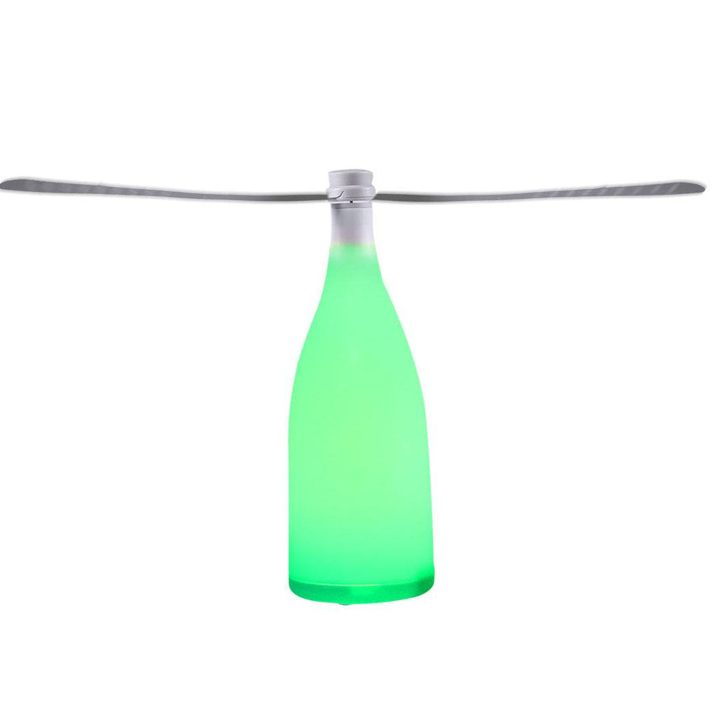 LED Repellent Fly Fan Entertaining Free Indoor Outdoor Home Chemical  Safe Trap Green